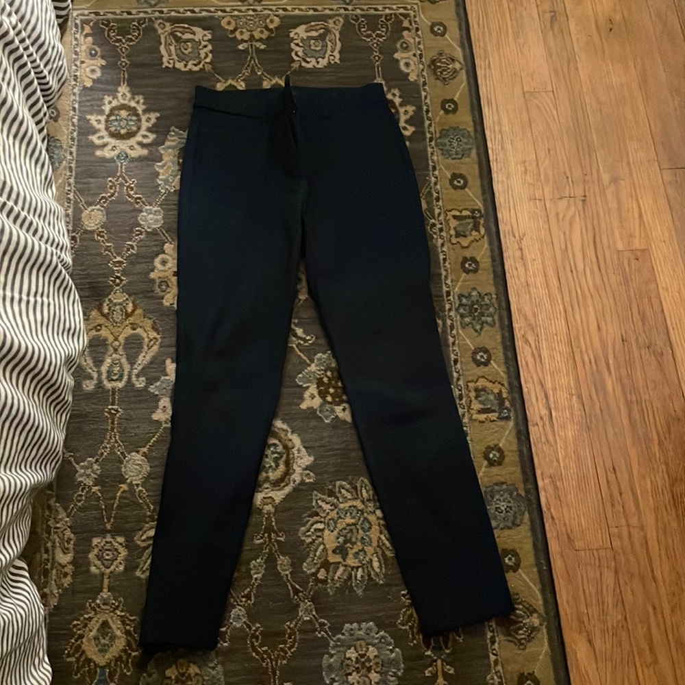 Loft navy blue work pants